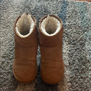 Time and Tru Tan Boots with Textured Sole